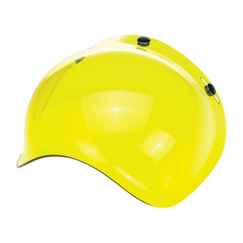 Biltwell Anti Fog Bubble Visor  - Yellow