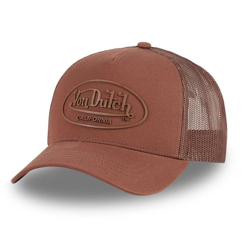 Von Dutch Logo Cap - Brown