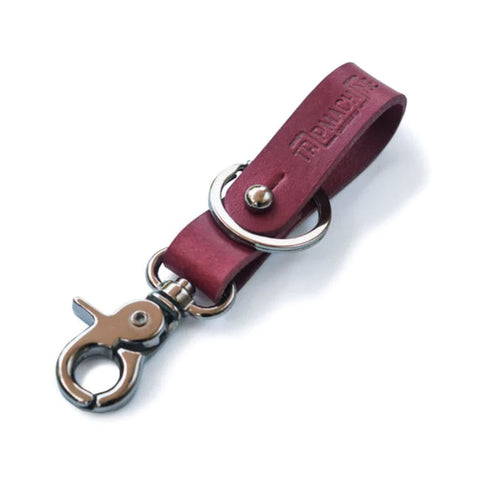 TRIP MACHINE KEY FOB CHERRY RED / METALLIC BLACK