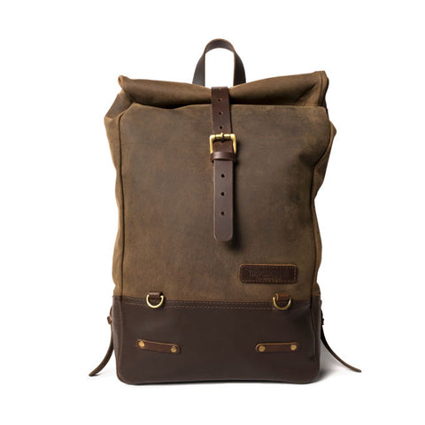 TRIP MACHINE BACKPACK PANNIERS  - TOBACCO