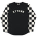 Kytone Checker Raglan Long Sleeve T'Shirt