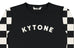 Kytone Checker Raglan Long Sleeve T'Shirt