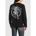 Pando Moto John Tiger 01 Unisex Biker Sweatshirt