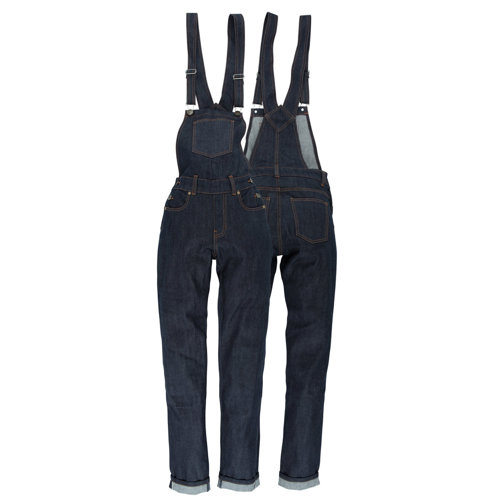 Denim dungarees hot sale ladies uk