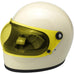 Biltwell Gringo S Bubble Visor - Yellow - Anti Fog