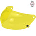 Biltwell Gringo S Bubble Visor - Yellow - Anti Fog